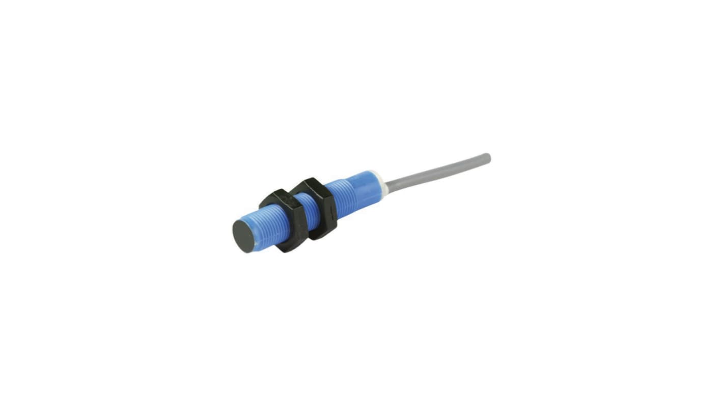 Eaton Inductive Threaded Barrel Proximity Sensor, M12, 2 mm Detection, 2-Wire NO, 250 V