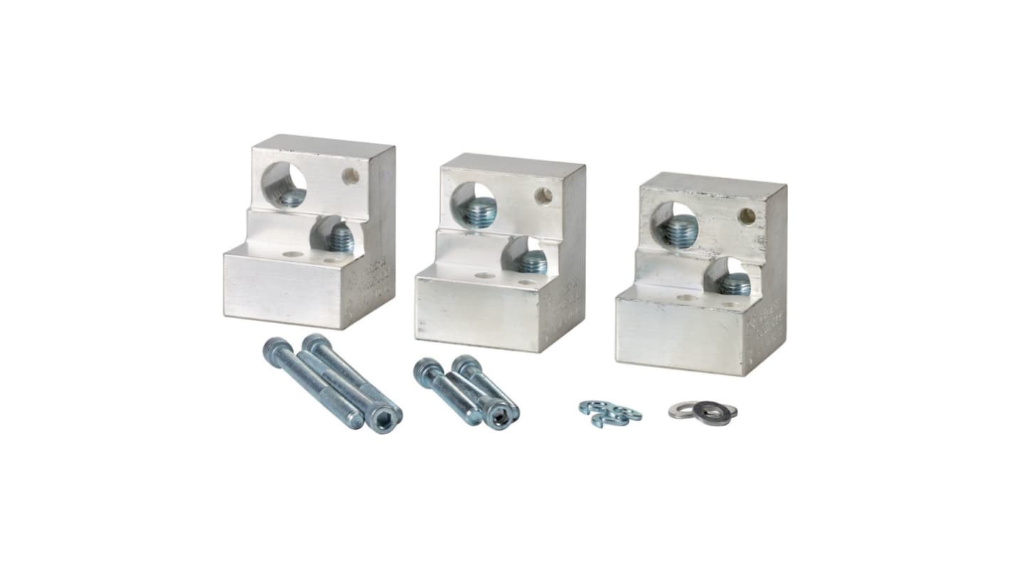 Eaton S811 Series Terminal Block, 2-Way, 70-150 mm² Wire, Screw Termination