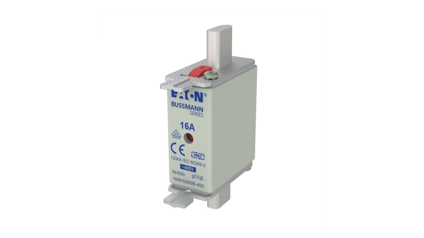 Eaton 16A NH Fuse, 51 x 21 x 79mm, 400V ac