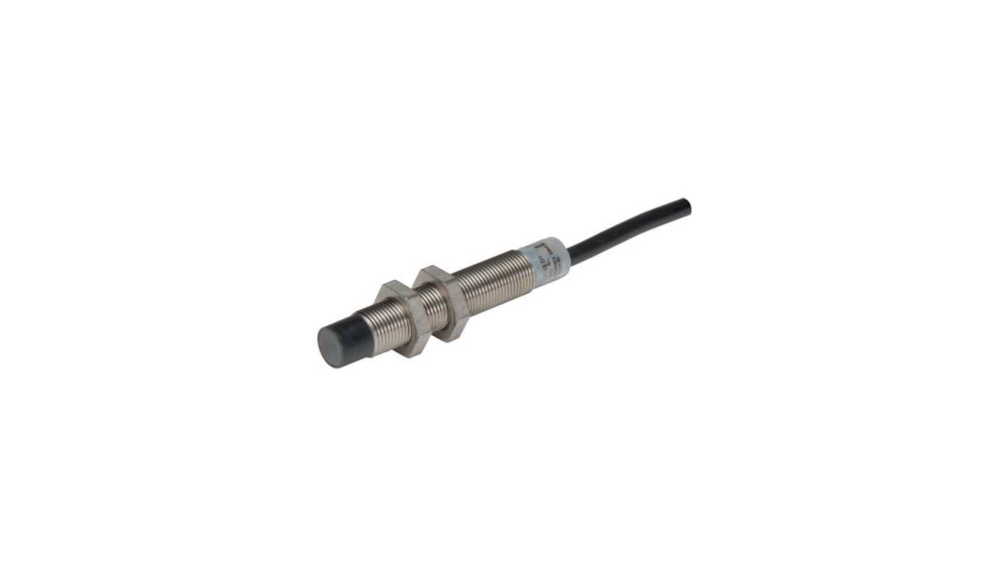 Eaton Inductive Threaded Barrel Proximity Sensor, M12, 2-Wire NO, 250 V