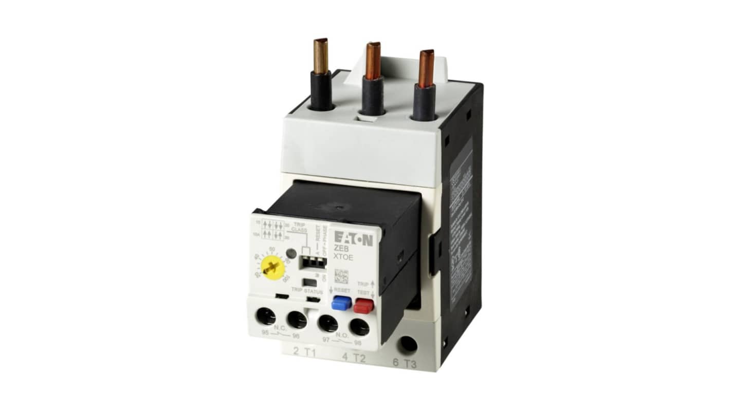 Eaton Electronic Overload Relay 1NC/1NO, 100 A F.L.C, 5 A Contact Rating, ZEB