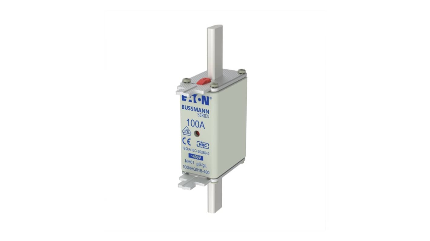 Eaton 100A NH Fuse, 58 x 30 x 135mm, 400V ac