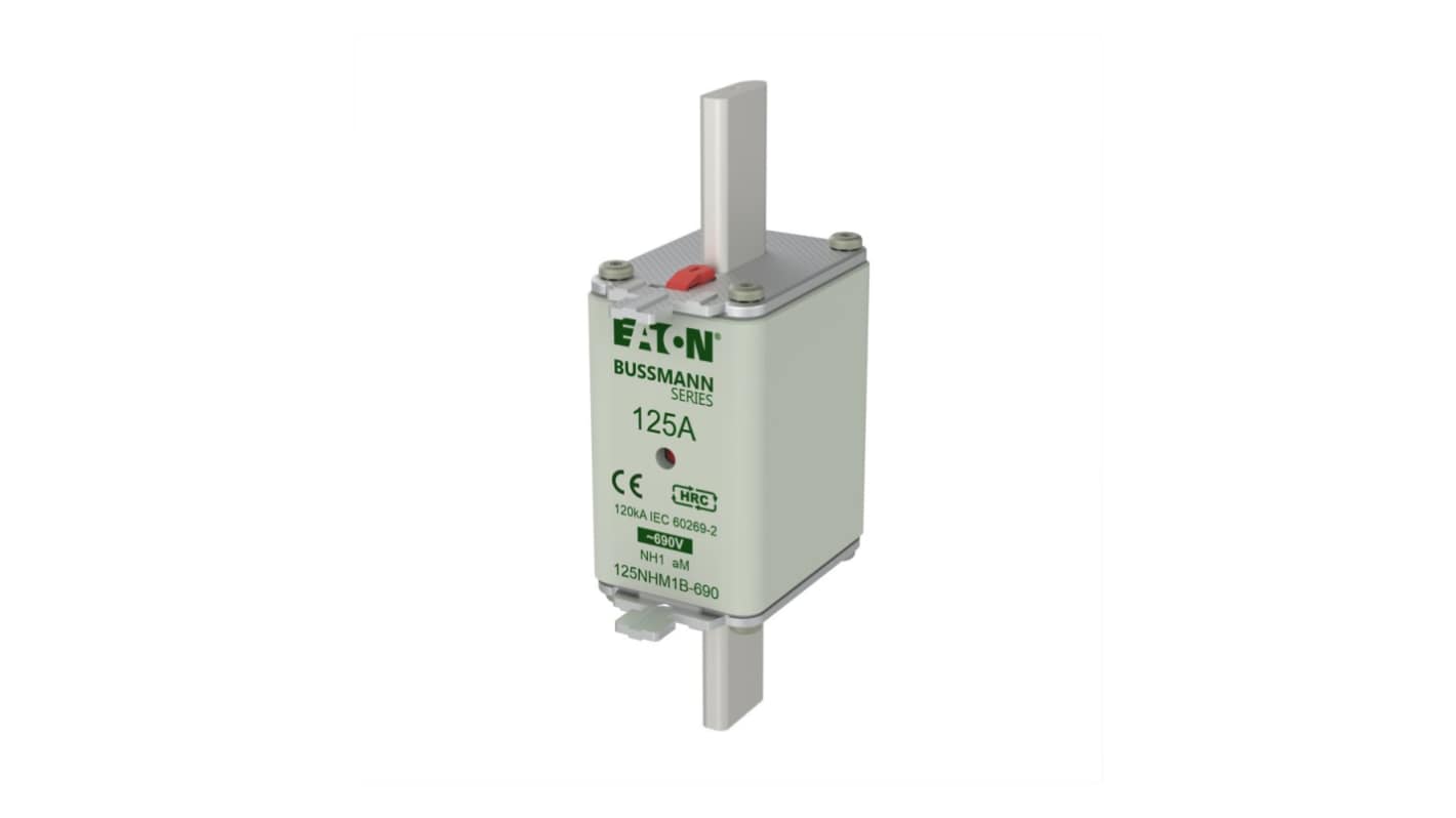 Eaton 125A NH Fuse, 63 x 40 x 135mm, 690V ac