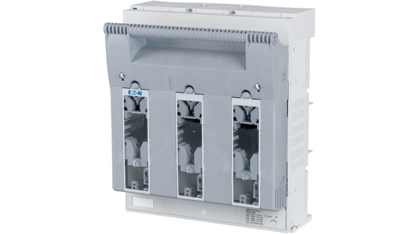 Eaton Switch Disconnector, 3 Pole, 630A Max Current