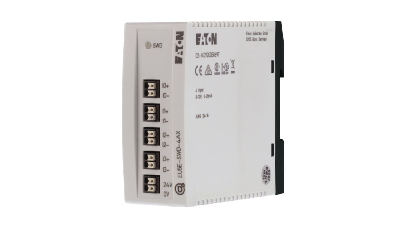 Moduł we/wy Eaton Moduł we/wy EU5E PLC 144062 EU5E-SWD-4AX