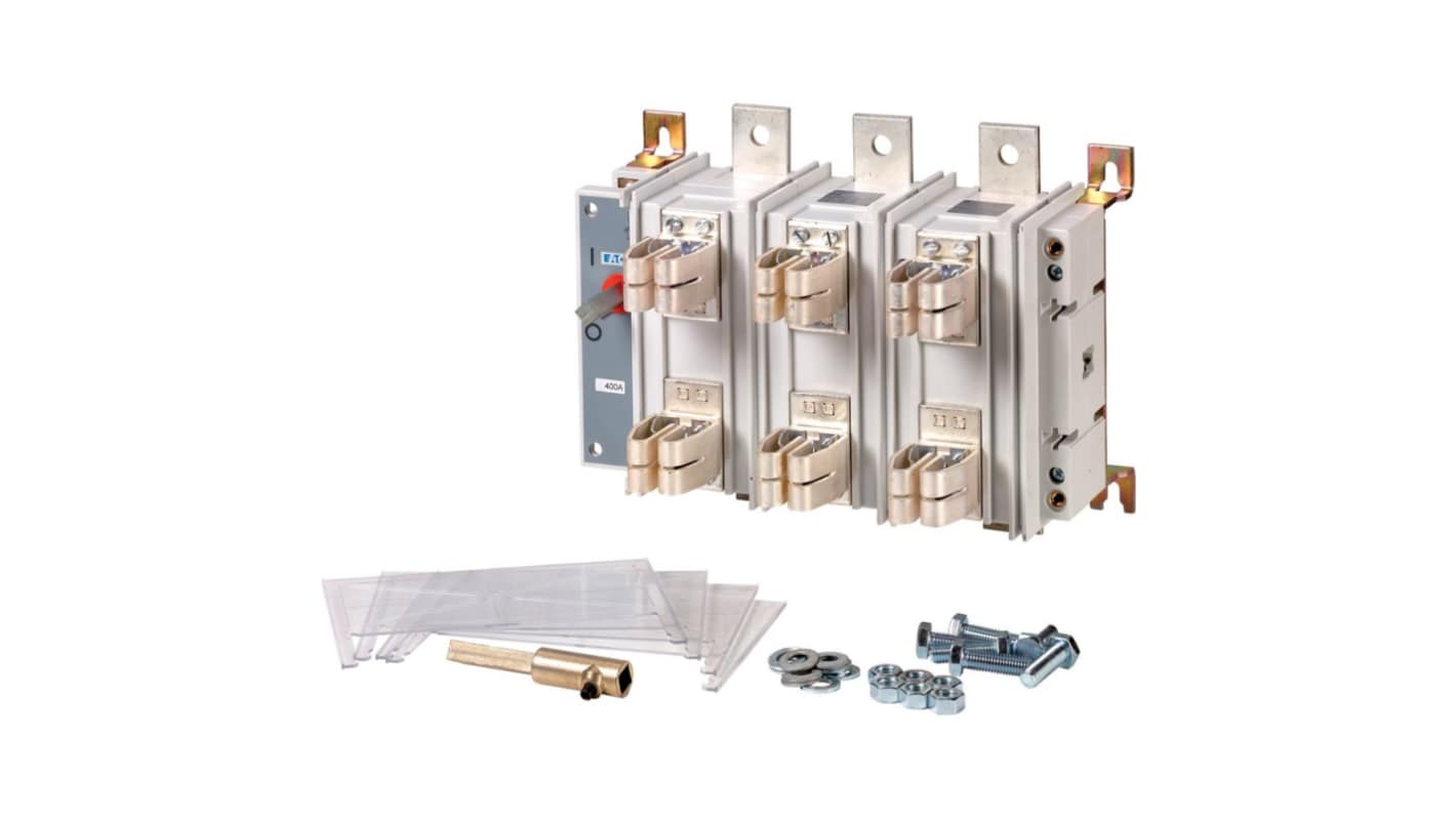 Eaton Fuse Switch Disconnector, 4 Pole, 400A Max Current