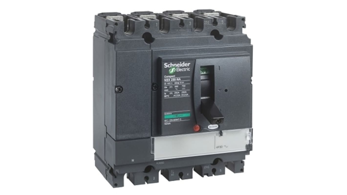 Schneider Electric Fuse Switch Disconnector, 3P + N Pole, 160A Max Current