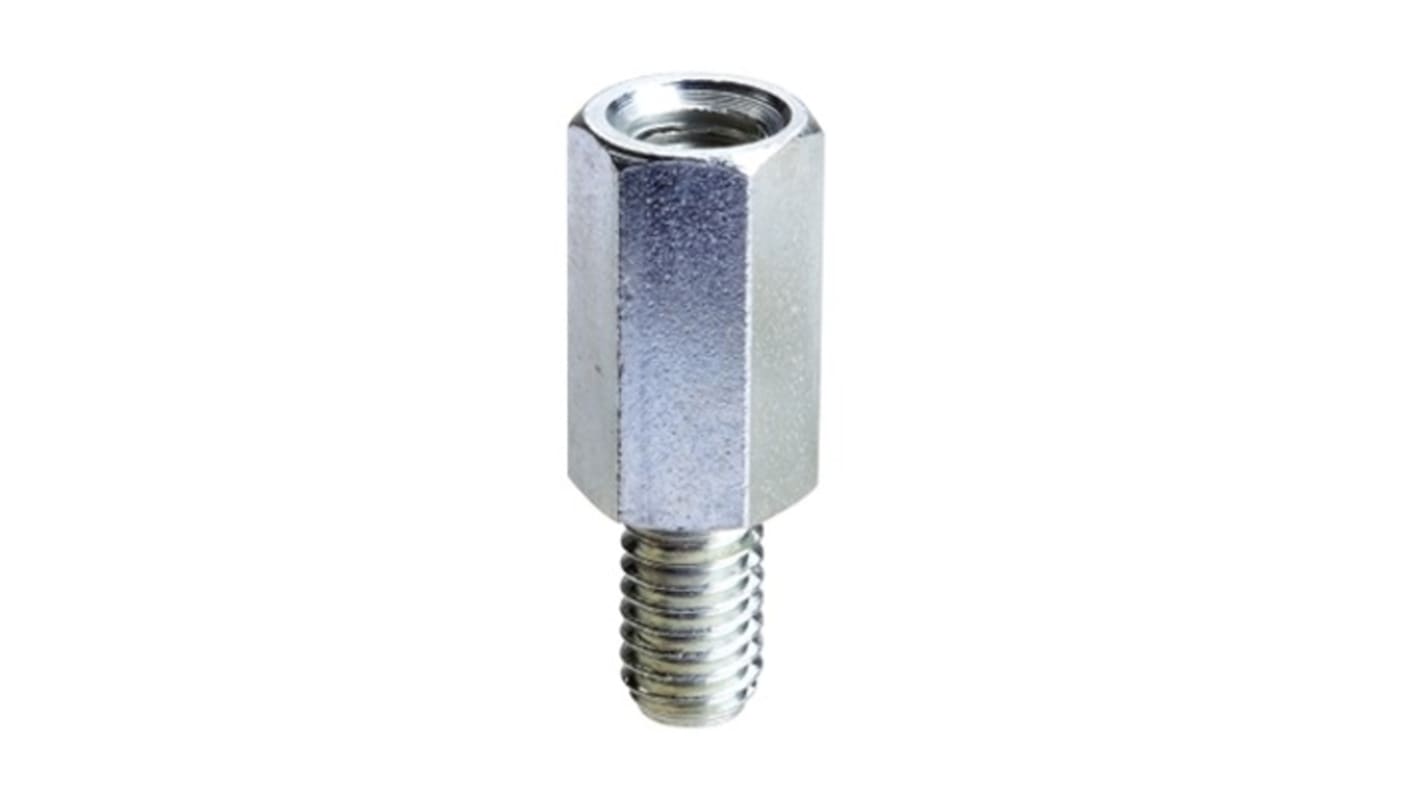 Schneider Electric Standoff, M8mm Thread, 30mm Body, Galvanised Steel