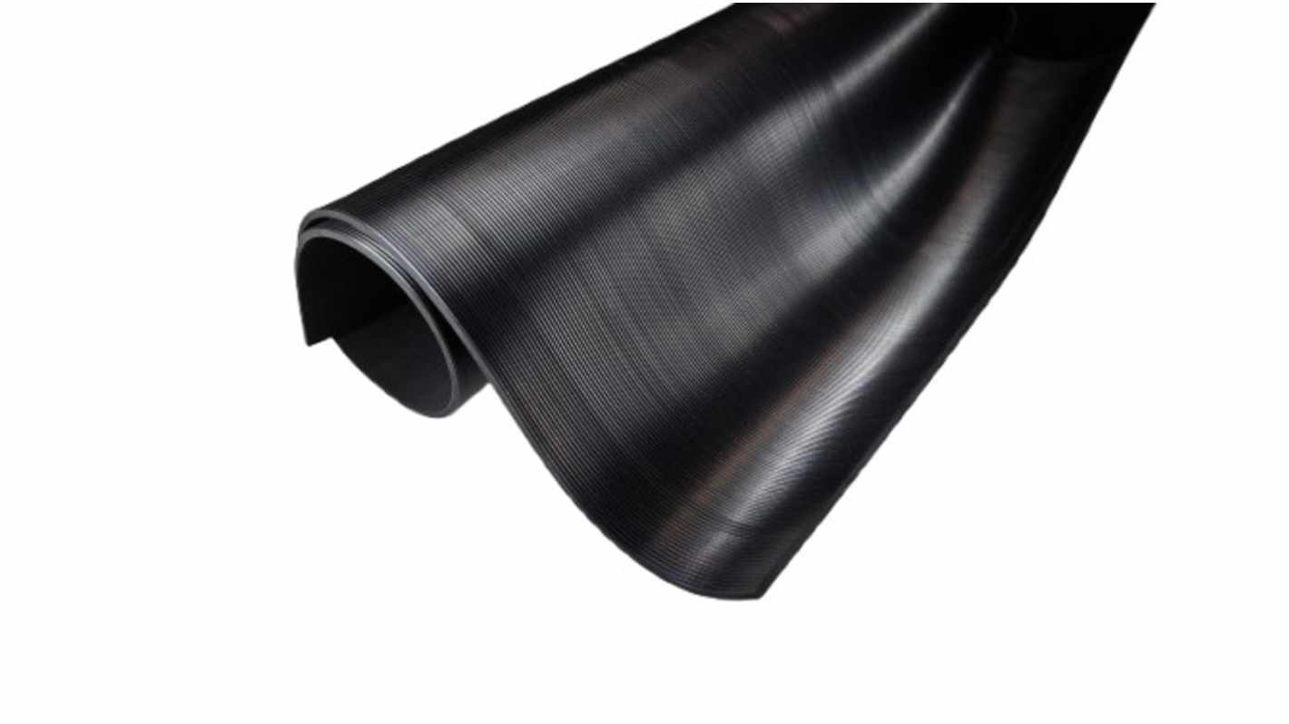 RS PRO Anti-Slip Electrical Safety Mat 1000V IEC 61111 Class 0 1m x 10000mm x 6mm