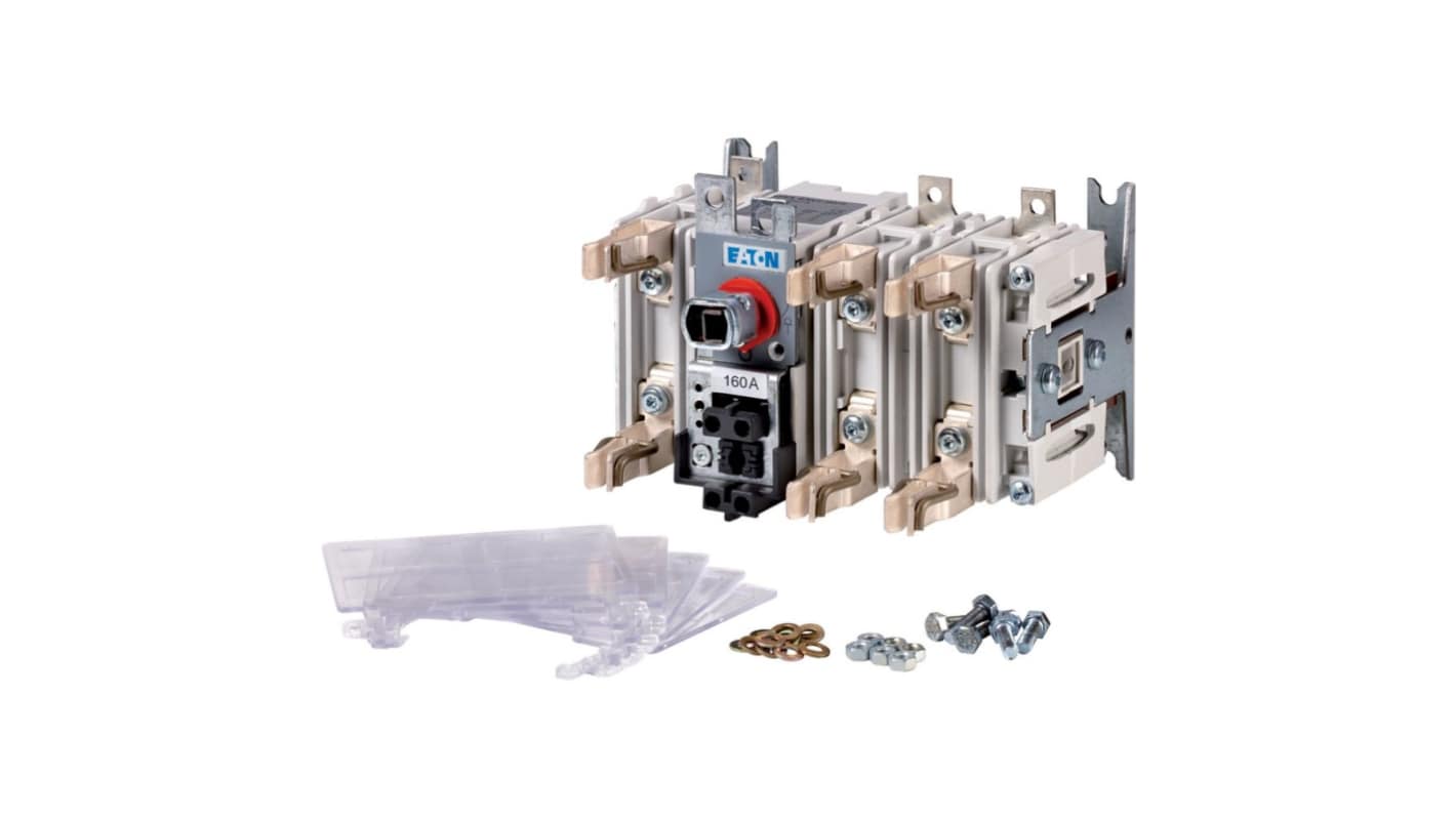 Eaton Fuse Switch Disconnector, 4 Pole, 160A Max Current