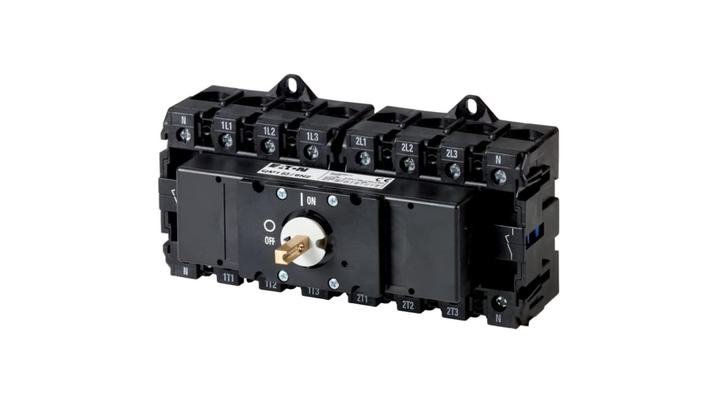 Eaton Fuse Switch Disconnector, 8 Pole, 50A Max Current, 50A Fuse Current