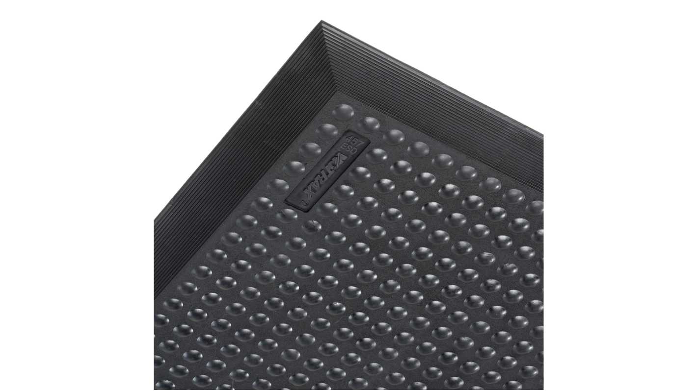 Tapis antistatique pour Sécurité ESD Notrax, 90cm x 60cm x 15.89mm