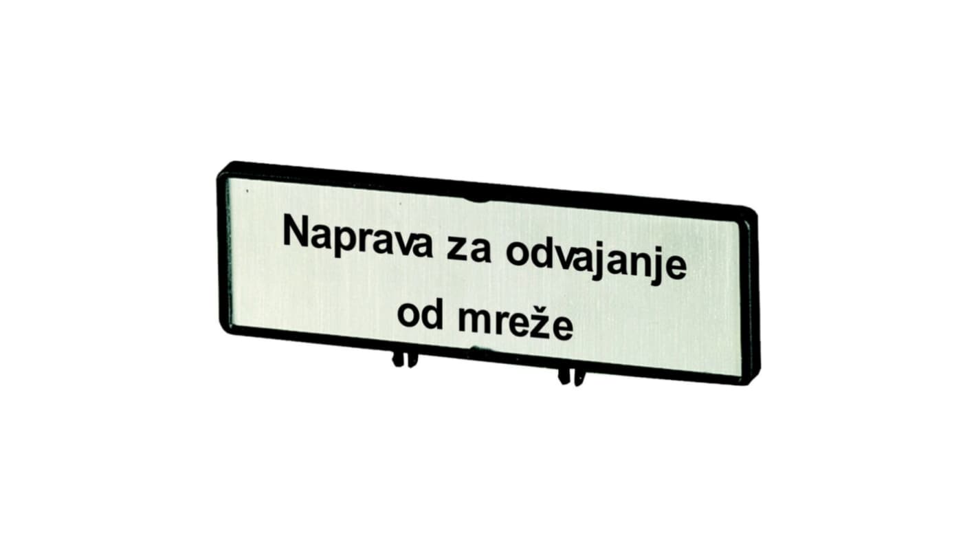Eaton Label for Use with P1, T0, T3