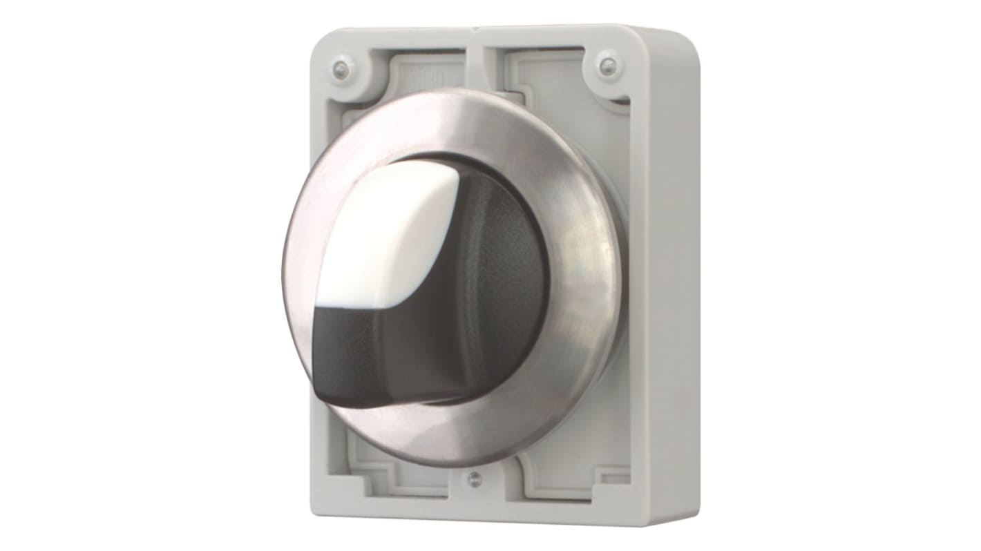 Eaton Series M30 Series 3 Position Selector Switch Head, 30mm Cutout, Black Handle