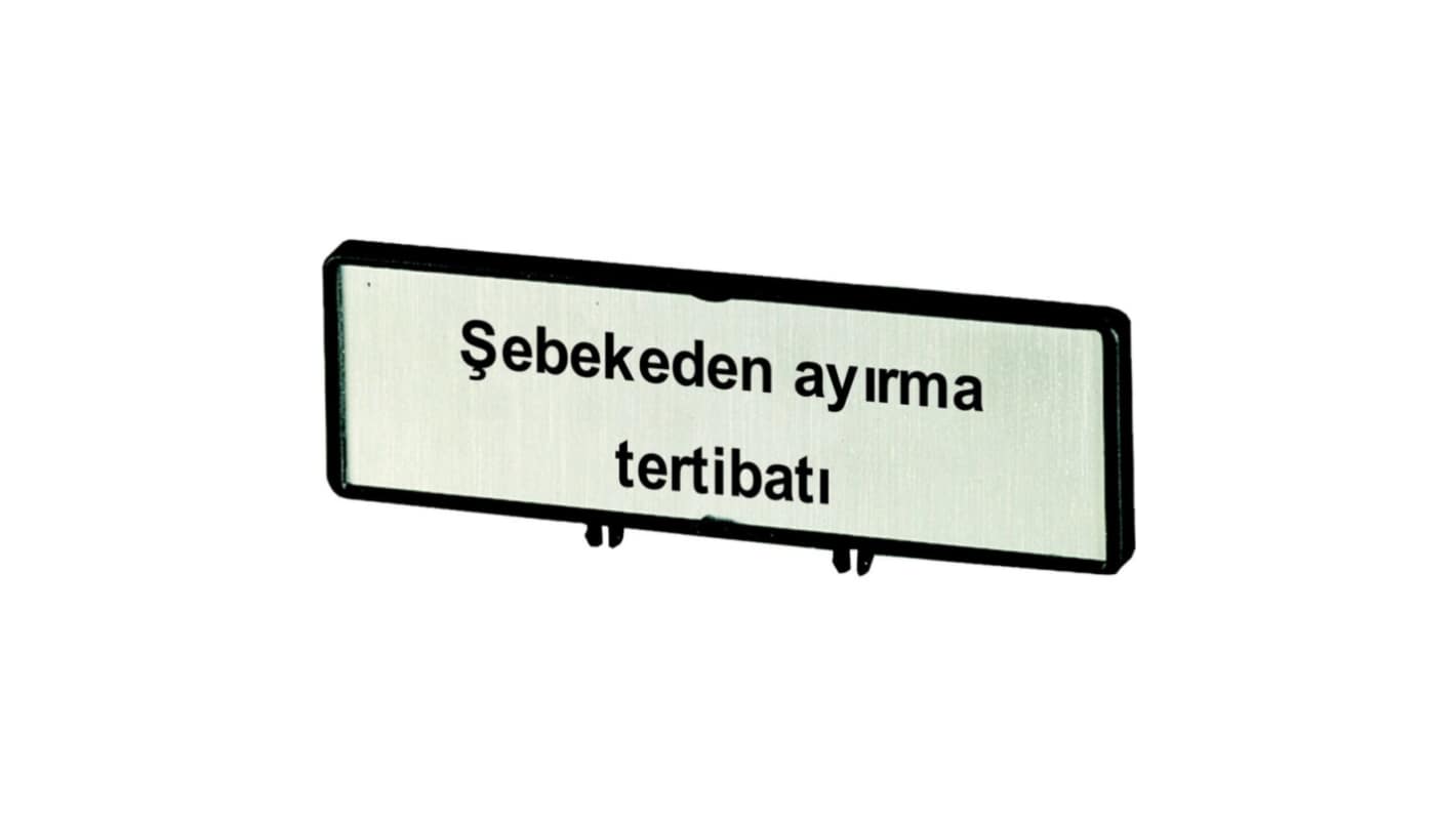 Eaton Label for Use with P1, T0, T3