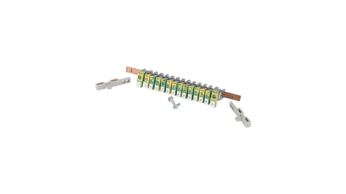 Eaton RS18/I43 Series Mounting Rail, 375mm W, 50mm H, 50mm D, 50mm L