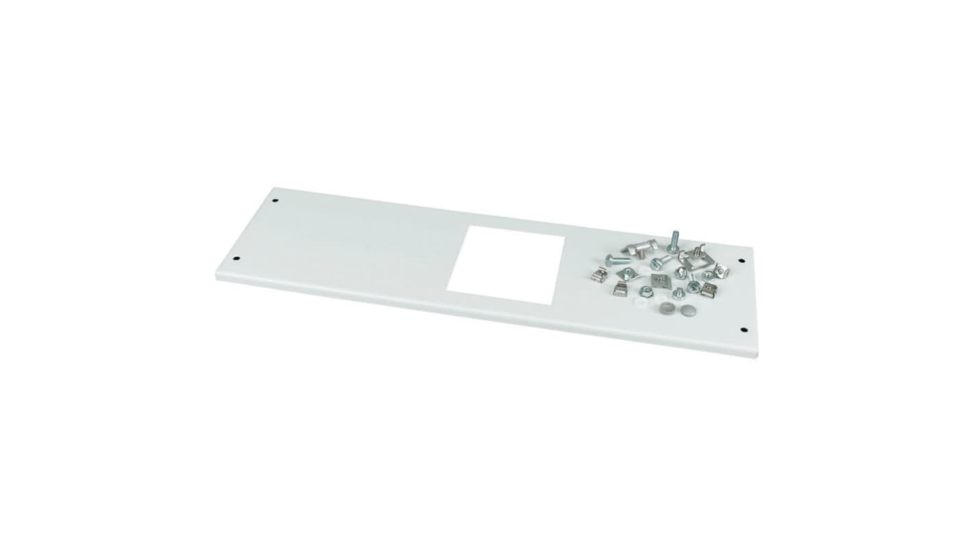 1259 Series RAL 7035 Metal Cover, 25mm H, 210mm W, 520mm L for Use with NZM2
