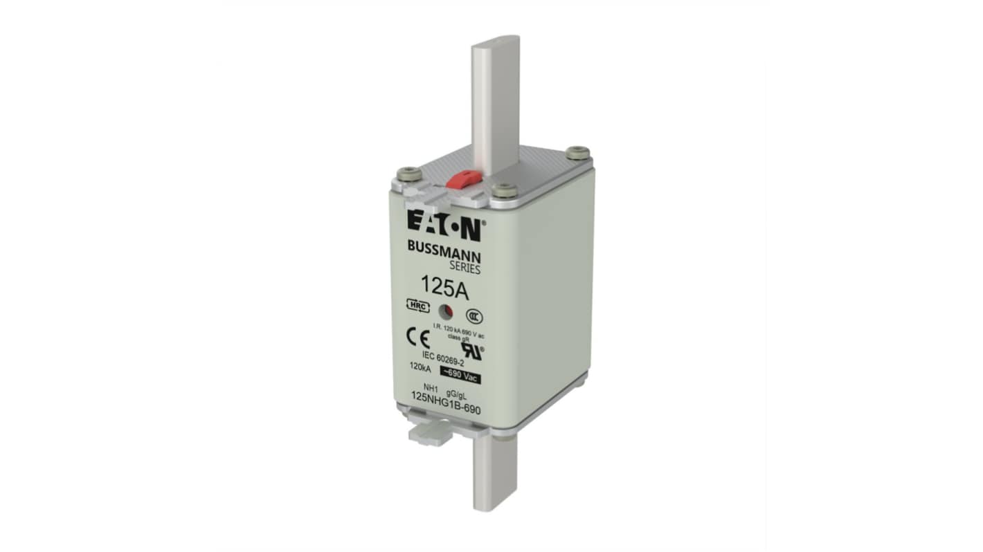 125A NH Fuse, 63 x 40 x 135mm, 690V ac