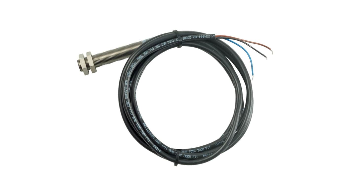 Inductive Barrel Proximity Sensor, M12 NC, 48 V