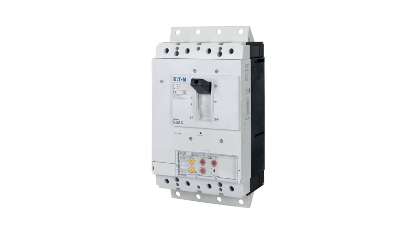 Eaton Moeller NZM MCCB Molded Case Circuit Breaker 4P 400A, Breaking Capacity 50 kA, Plug In