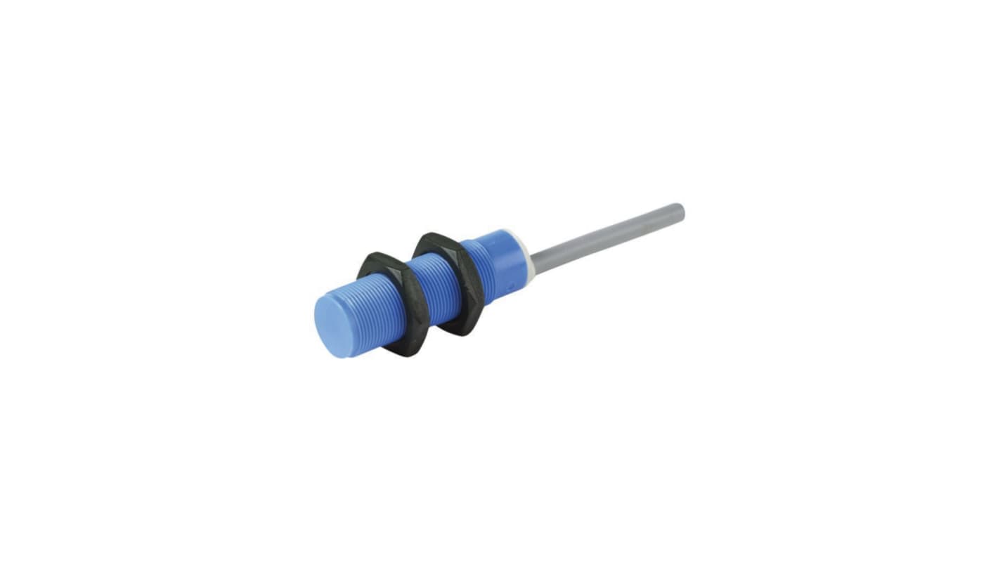 Eaton Capacitive Threaded Barrel Proximity Sensor, M18, 8 mm Detection, 2-Wire NO, 20 V
