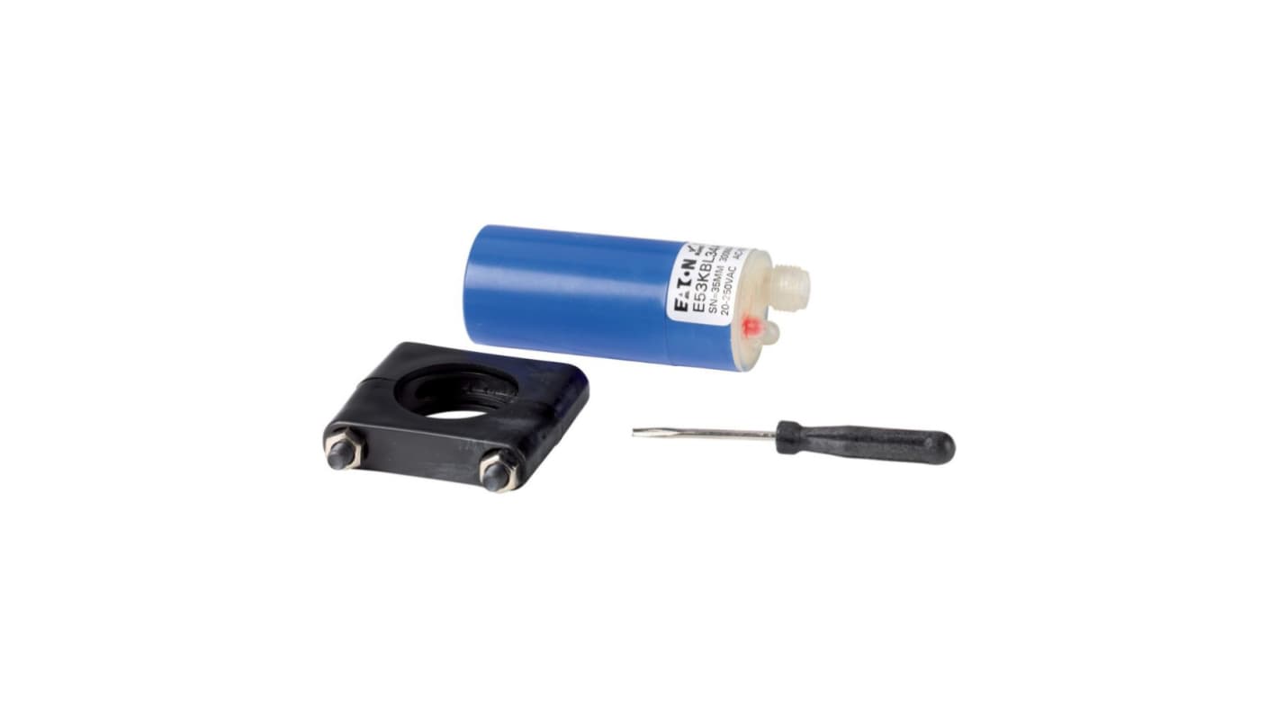 Eaton Capacitive Smooth Barrel Proximity Sensor, 35 mm Detection, PNP NC, 10 → 30 V