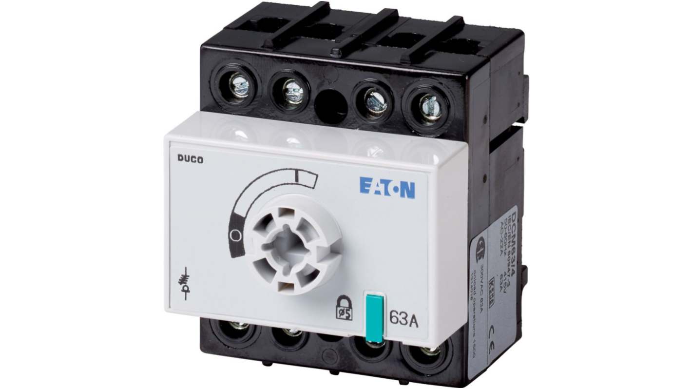 Eaton Fuse Switch Disconnector, 4 Pole, 63A Max Current