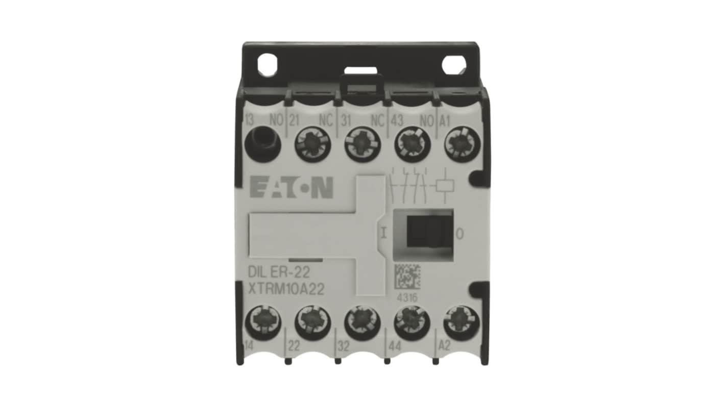 Przekaźnik pomocniczy 480 V Eaton 25 VA 10 A 2NC, 2NO 051780 DILER-22(415V50HZ,480V60HZ)