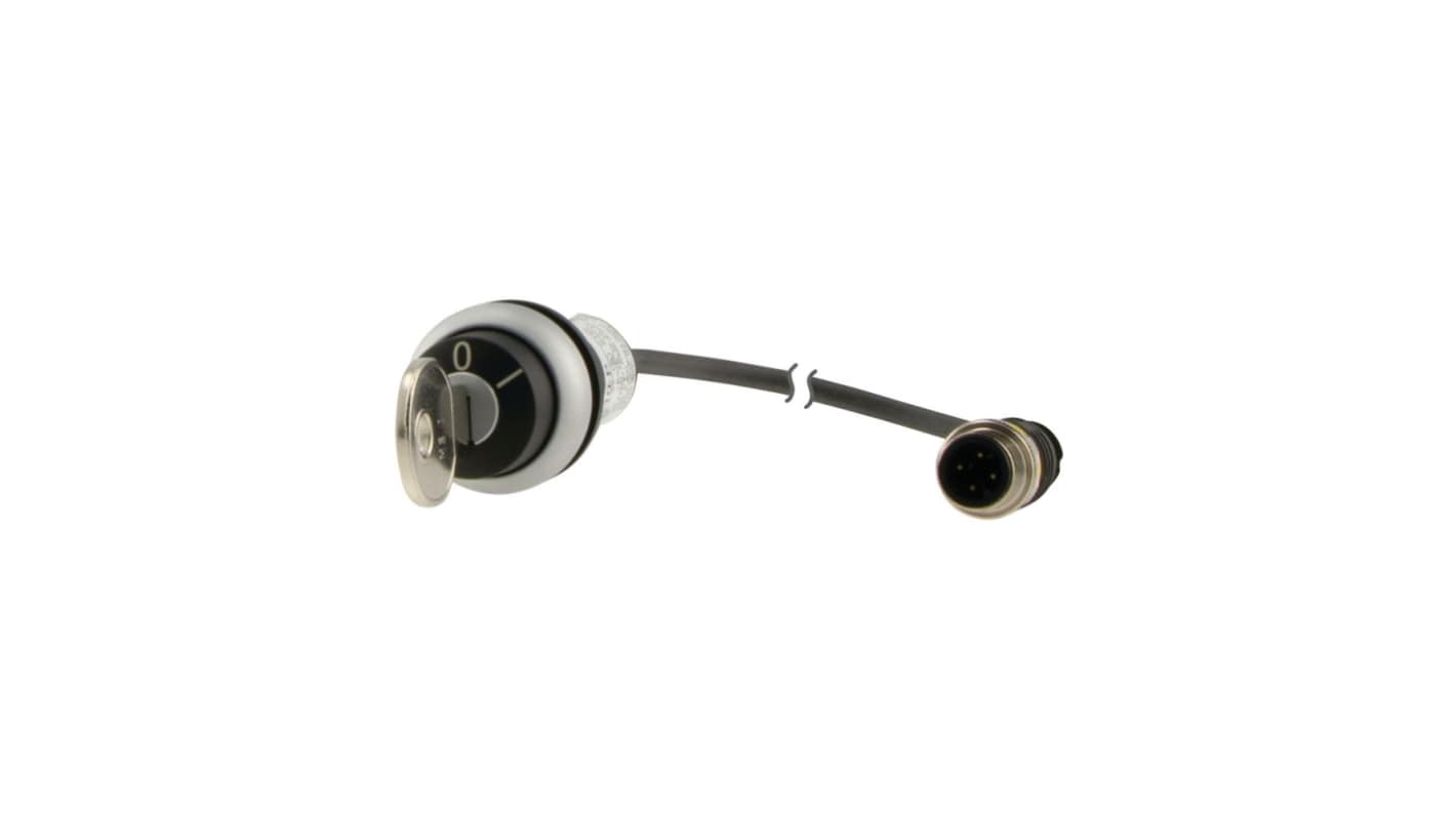 Eaton 2-position Key Switch Head, Latching, 22.5mm Cutout