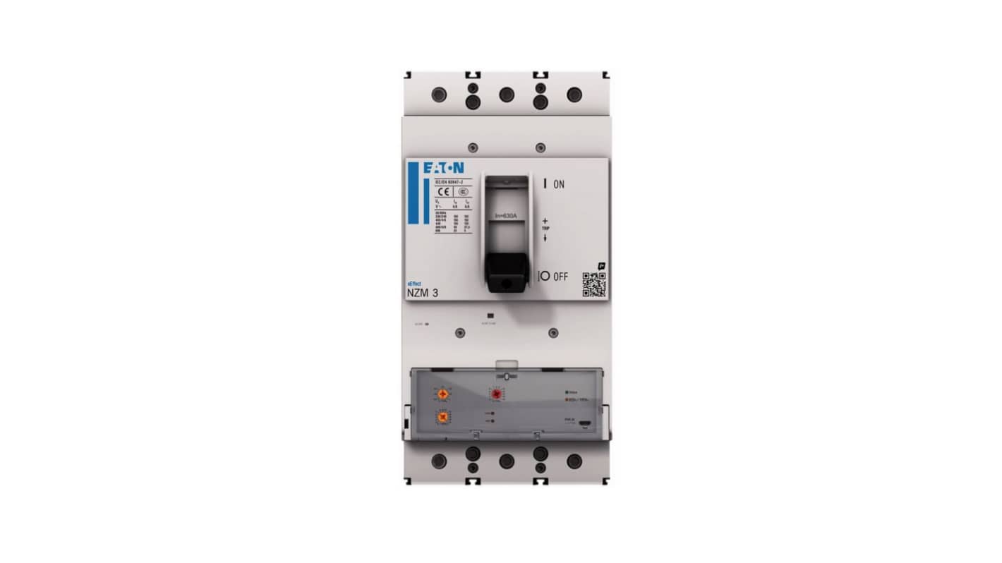 Eaton, Eaton Moeller NZM MCCB Molded Case Circuit Breaker 3P 450A, Breaking Capacity 5 kA, Withdrawable