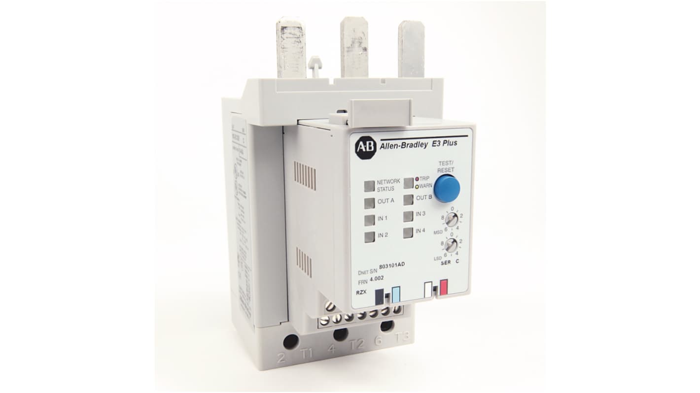 Allen Bradley 193-EC3D Overload Relay, E3 Plus