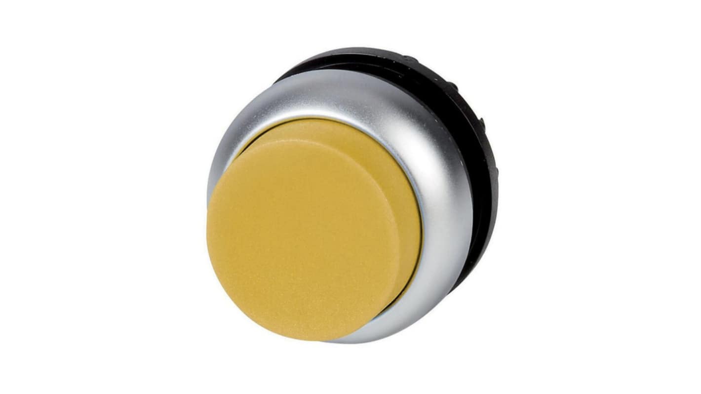 Eaton Series M22 Series Push Button Light Switch, Momentary, Flush Mount, 22.5mm Cutout, IP66, IP67, IP69K