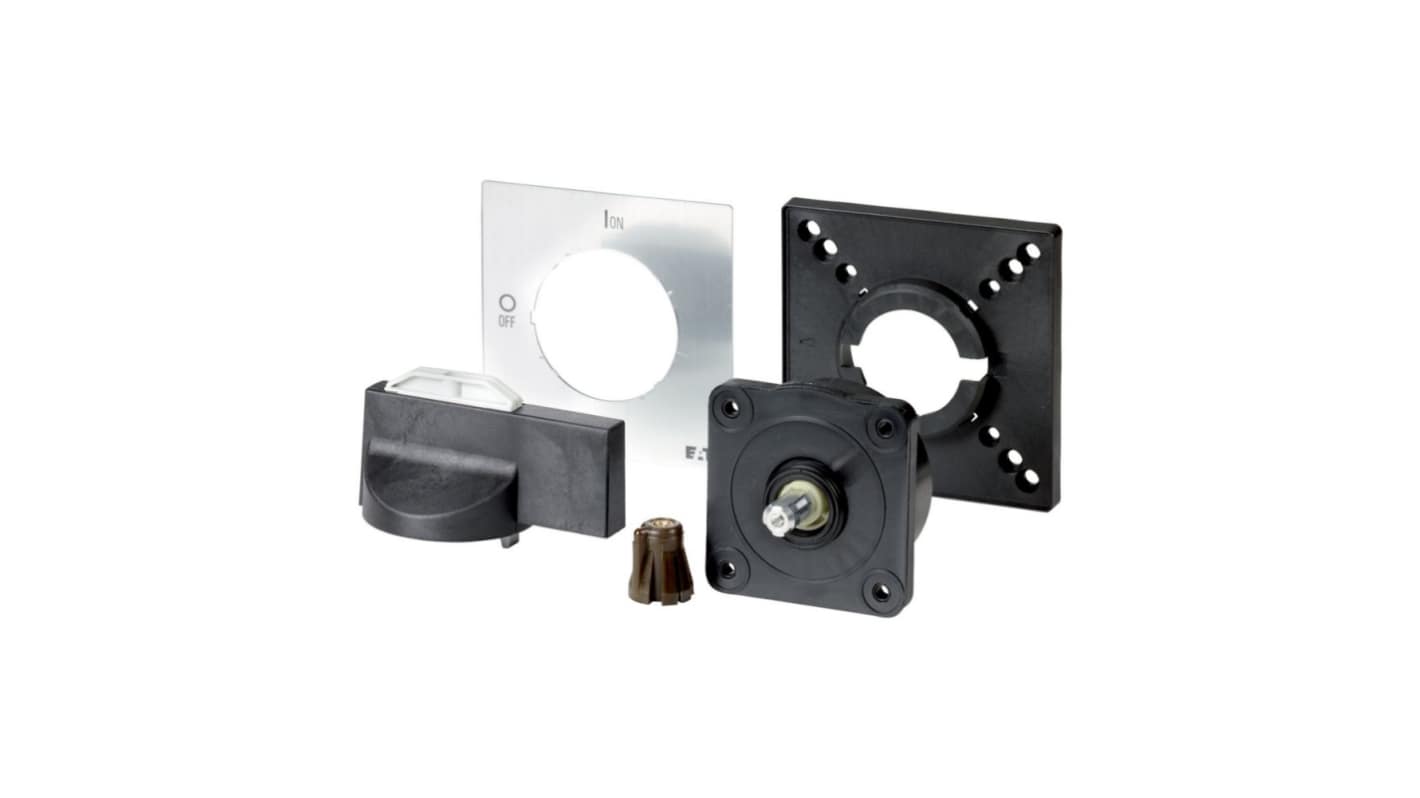 Eaton Black Locking Handle, Round Lock