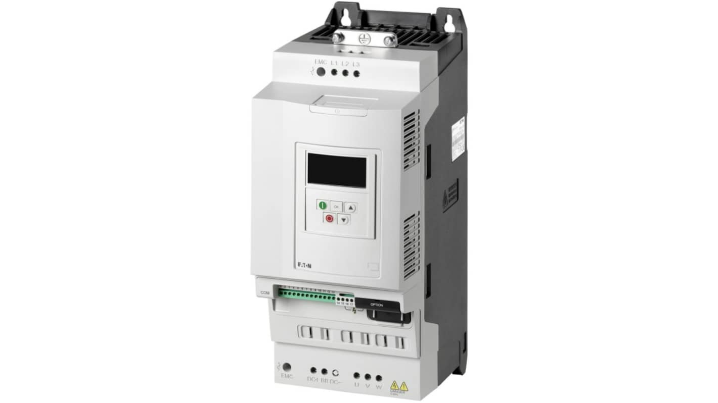 Eaton Inverter Drive, 7.5 kW, 3 Phase, 230 V ac, 30 A, DA1 Series