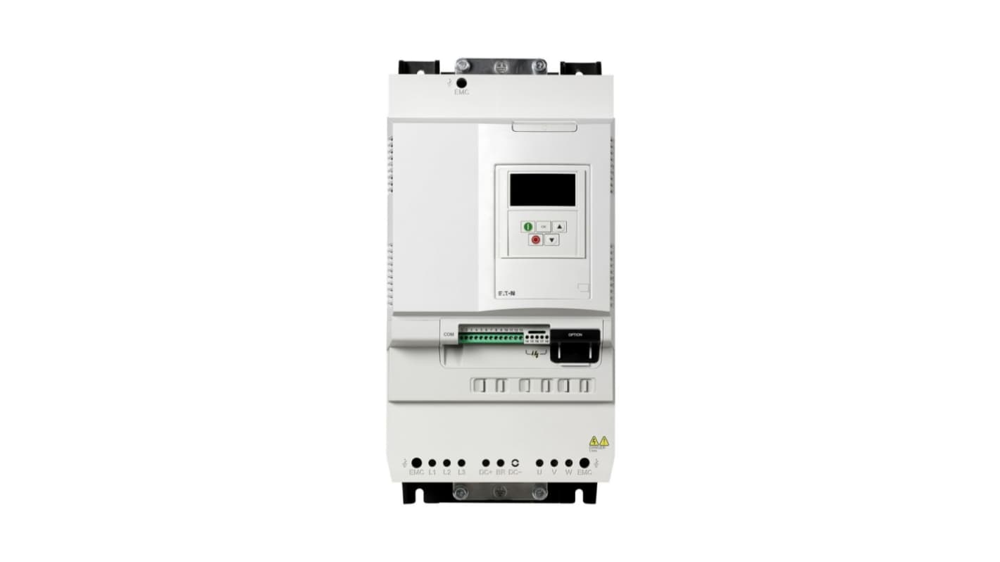 Eaton Inverter Drive, 18.5 kW, 3 Phase, 230 V ac, 72 A, DA1 Series