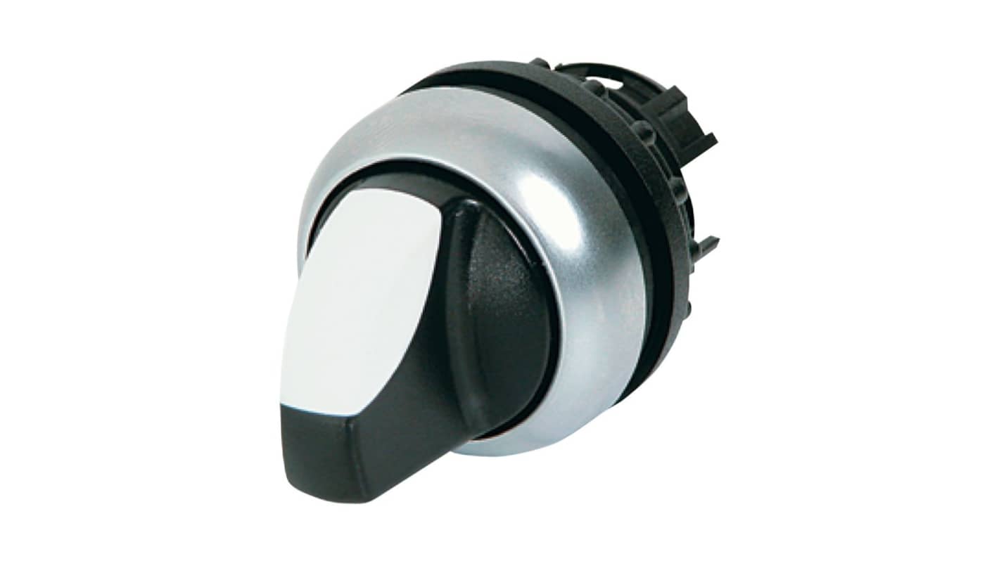 Eaton Series M30 Series 3 Position Selector Switch Head, 22.5mm Cutout, Black Handle