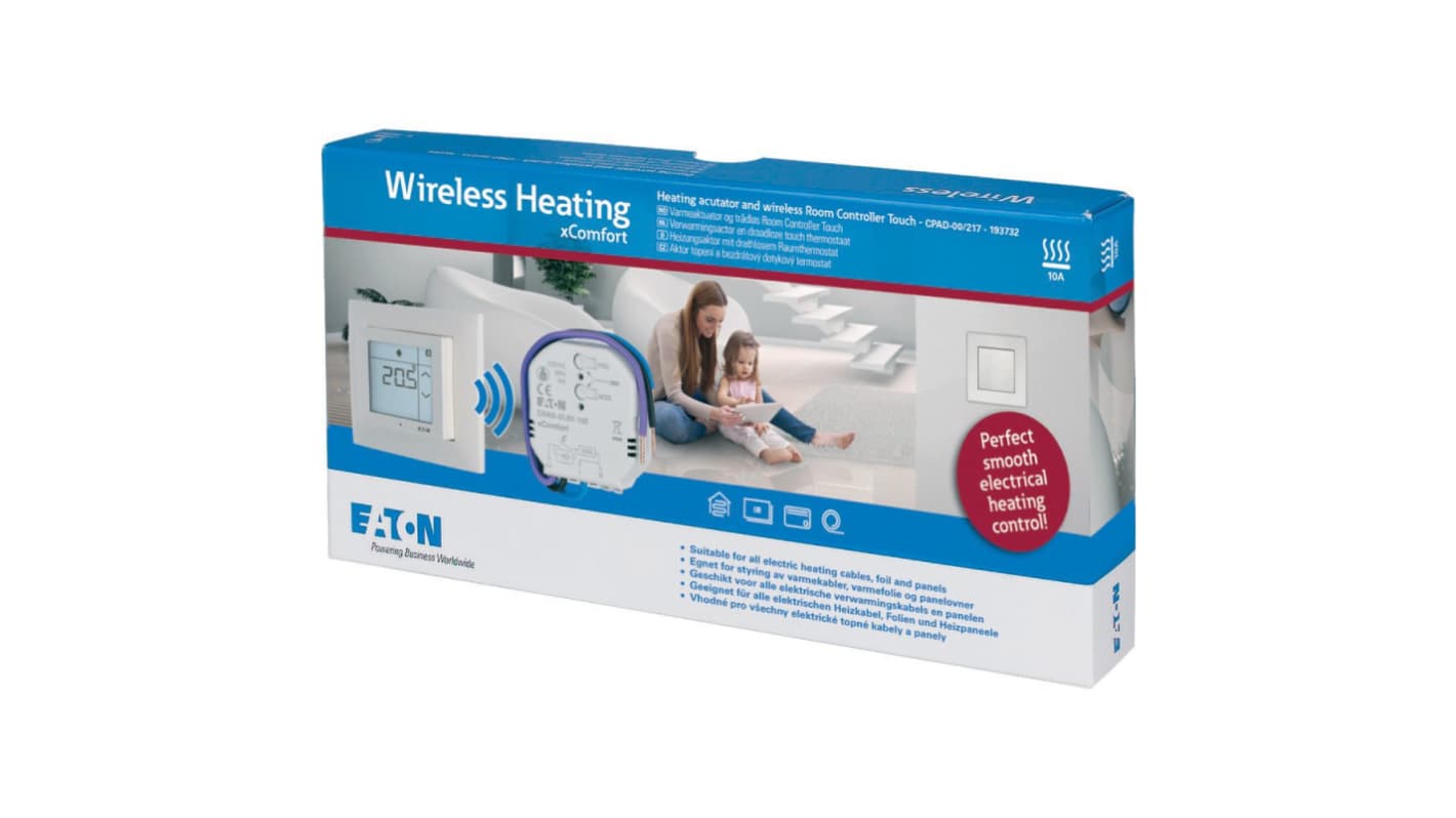 Eaton White Wireless Switch, 1 Gang, CPAD