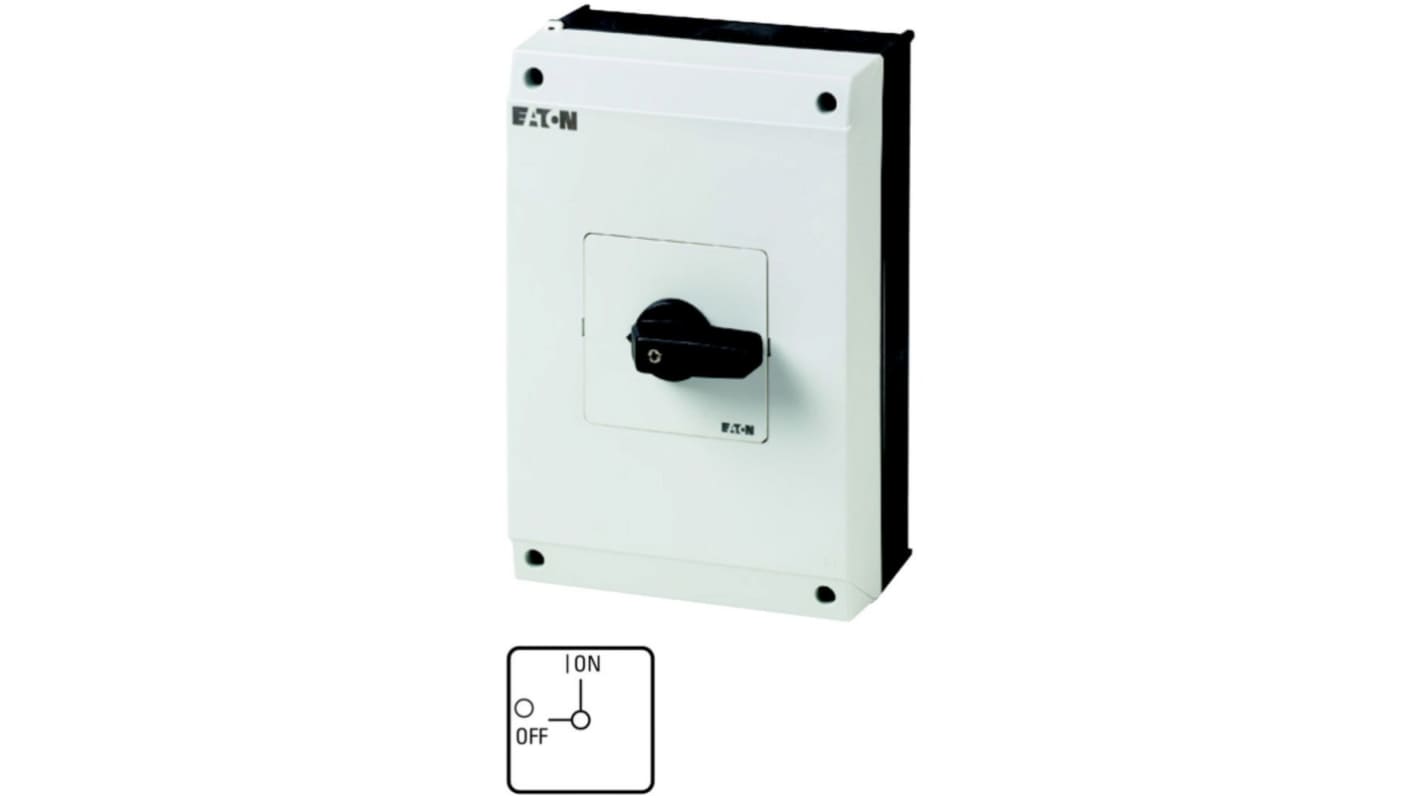 Eaton 2 Sikkerhedsafbryder, 63A, IP65