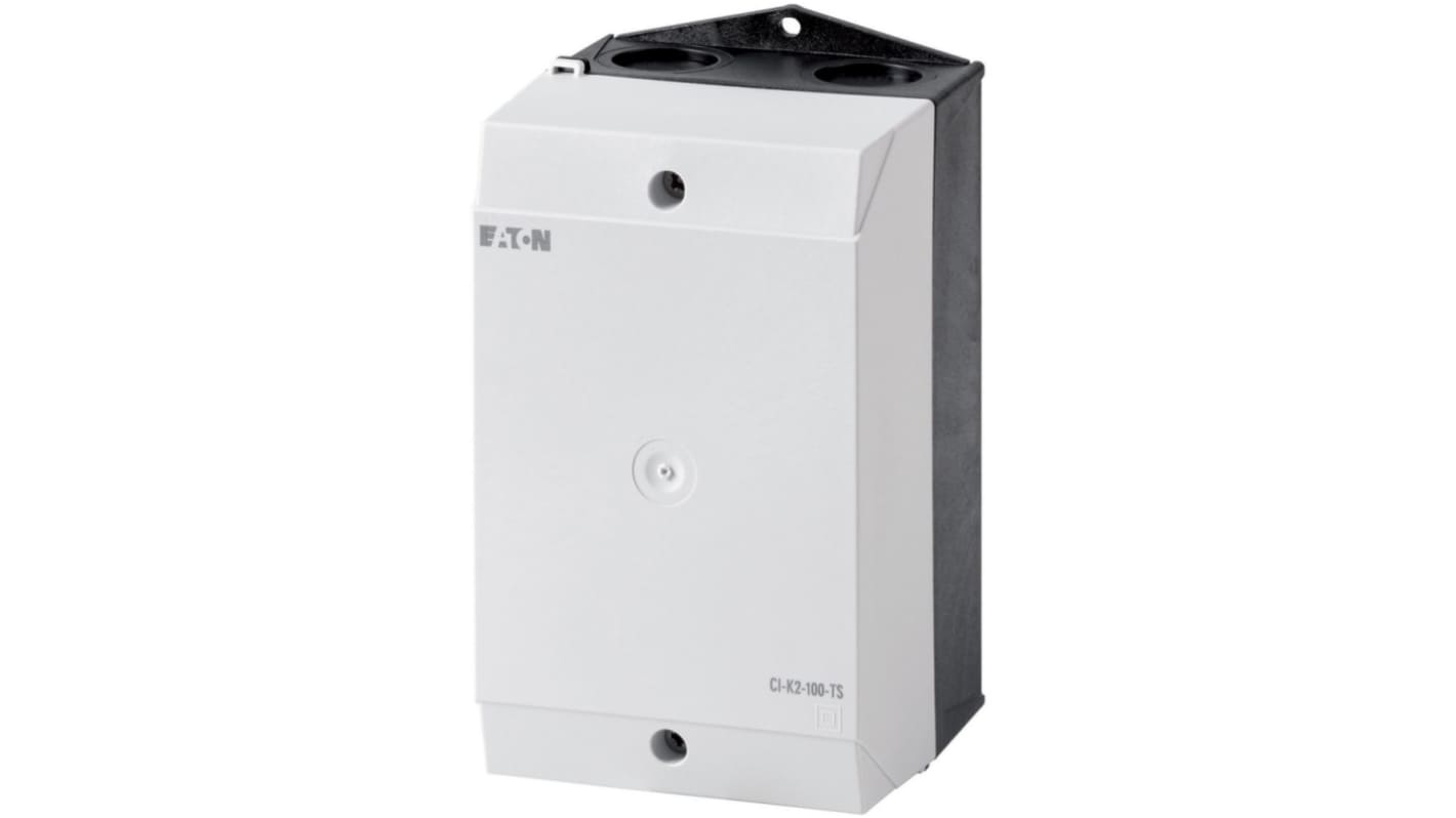 Eaton Series Black, Light Grey Plastic General Purpose Enclosure, IP65, IK06, Light Grey Lid, 181 x 100 x 100mm