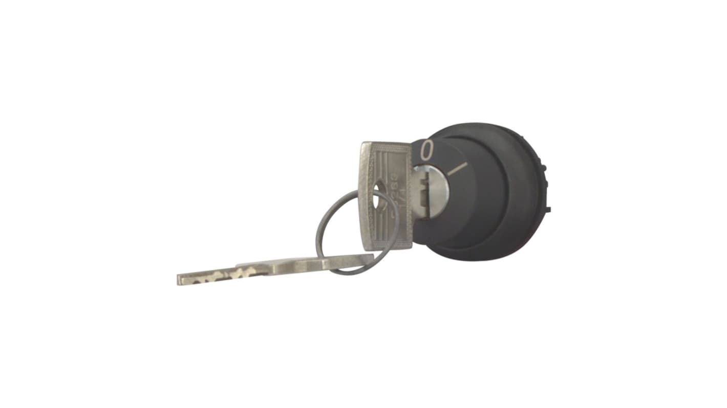 Eaton Series M22 3-position Key Switch, Maintained, 22.5mm Cutout