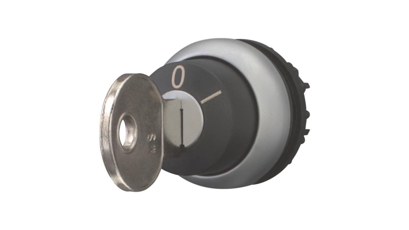 Eaton Series M22 2-position Key Switch, Maintained, 22.5mm Cutout