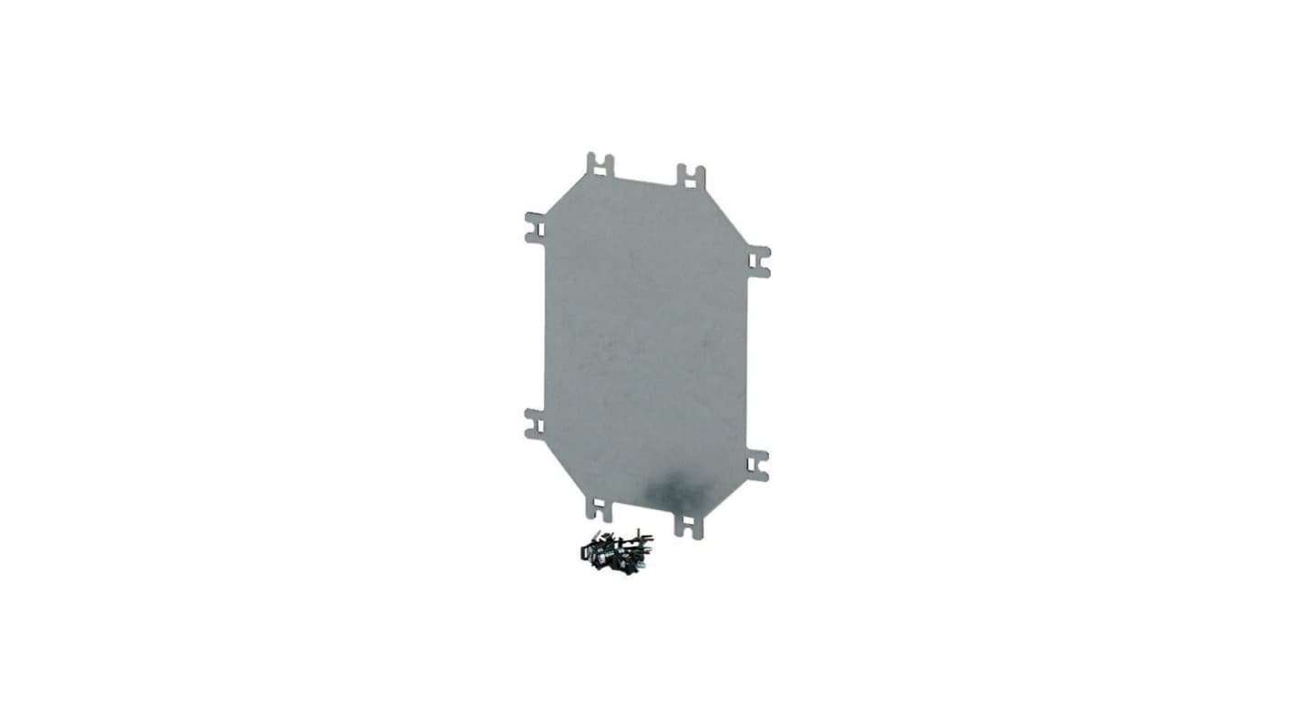 Placa de montaje Eaton en Acero galvanizado, long. 1.5mm, ancho 250mm