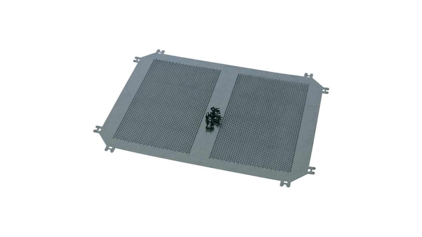 Eaton 1934 Series Galvanised Steel Mounting Plate, 483mm H, 375mm W, 1.5mm L for Use with Basic Enclosure, Ci45…,