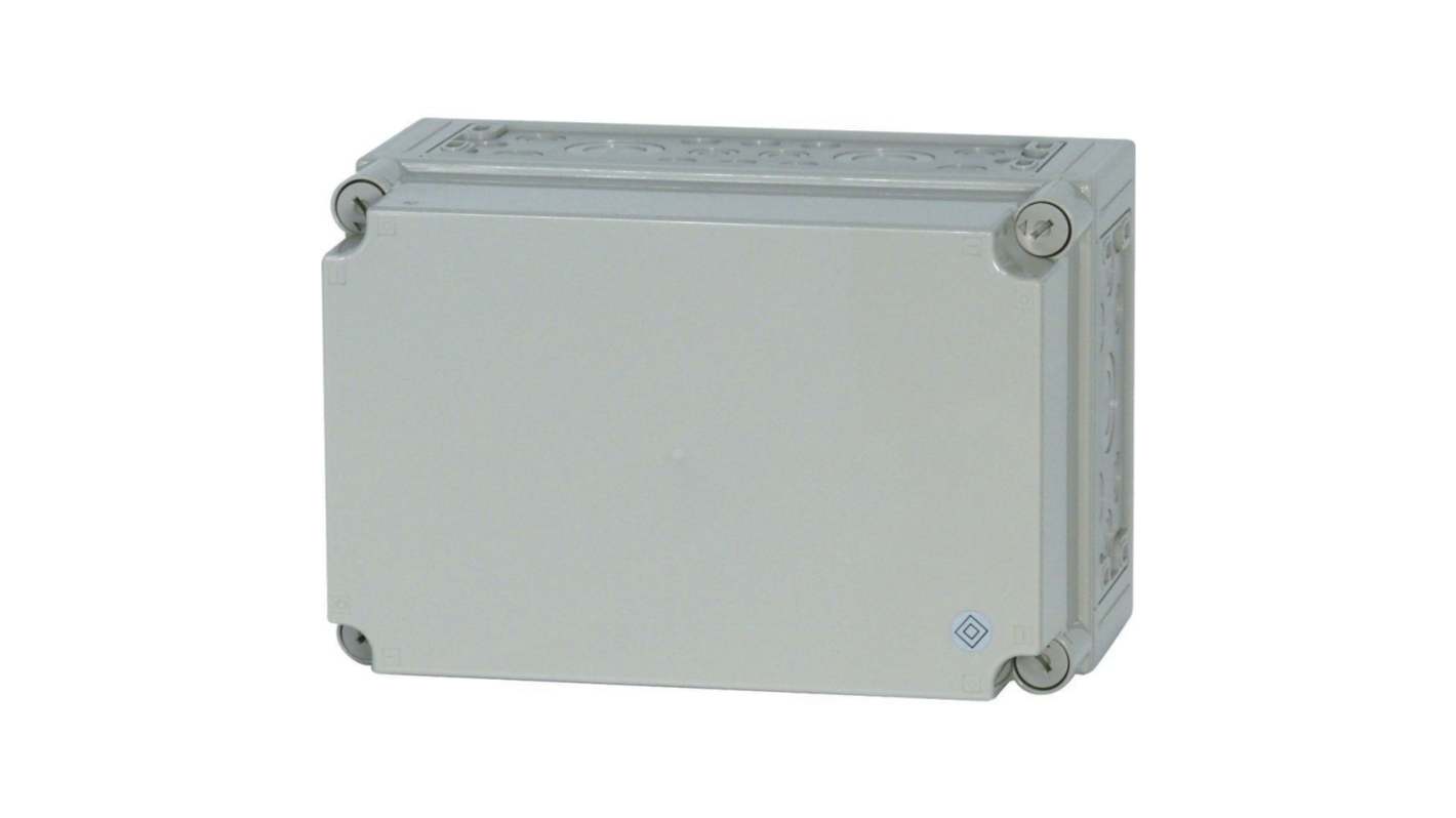 Eaton xEnergy Safety Series Light Grey Plastic General Purpose Enclosure, IP65, IK10, Flanged, Light Grey Lid, 250 x