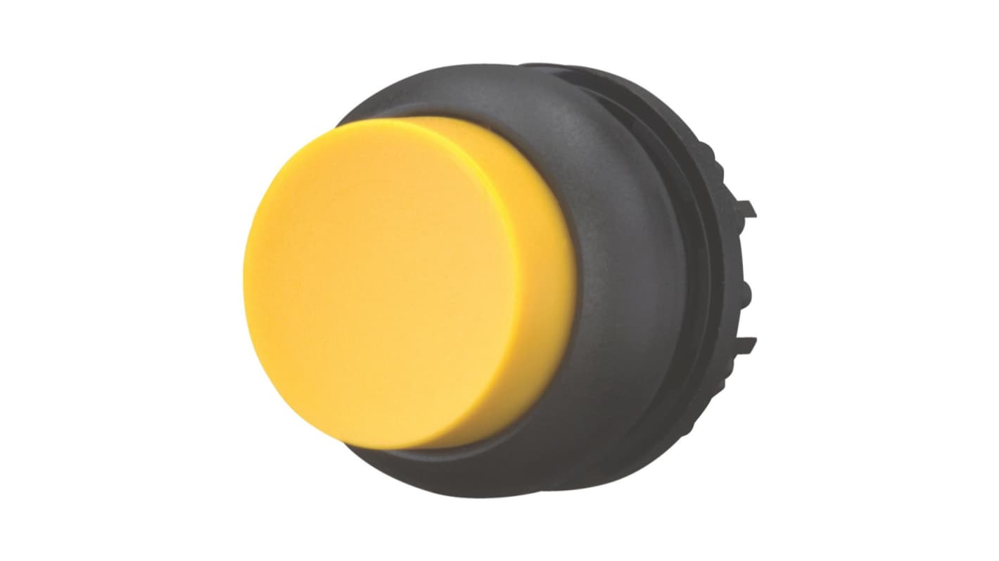 Eaton Series M22 Series Push Button Light Switch, Momentary, Flush Mount, 22.5mm Cutout, IP66, IP67, IP69K