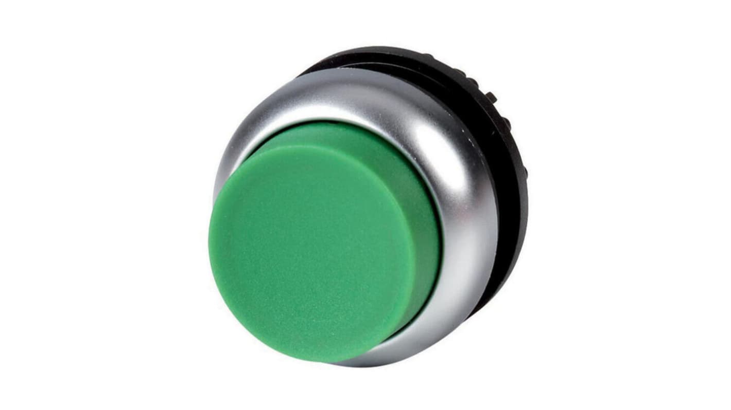 Eaton Series M22 Series Push Button Light Switch, Maintained, Flush Mount, 22.5mm Cutout, IP67, IP69K