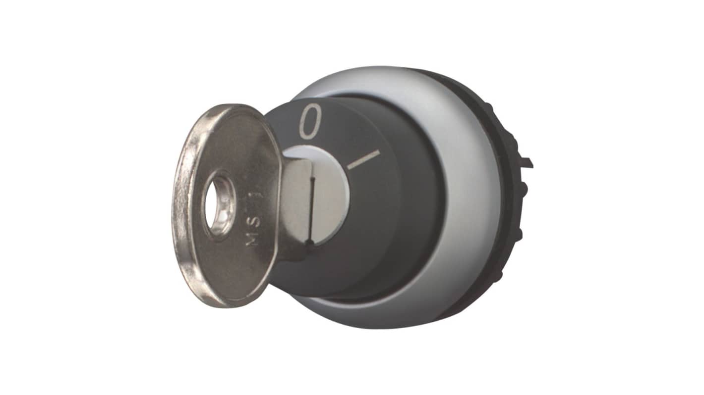 Eaton M30 2-position Key Switch Head, Momentary, 22.5mm Cutout