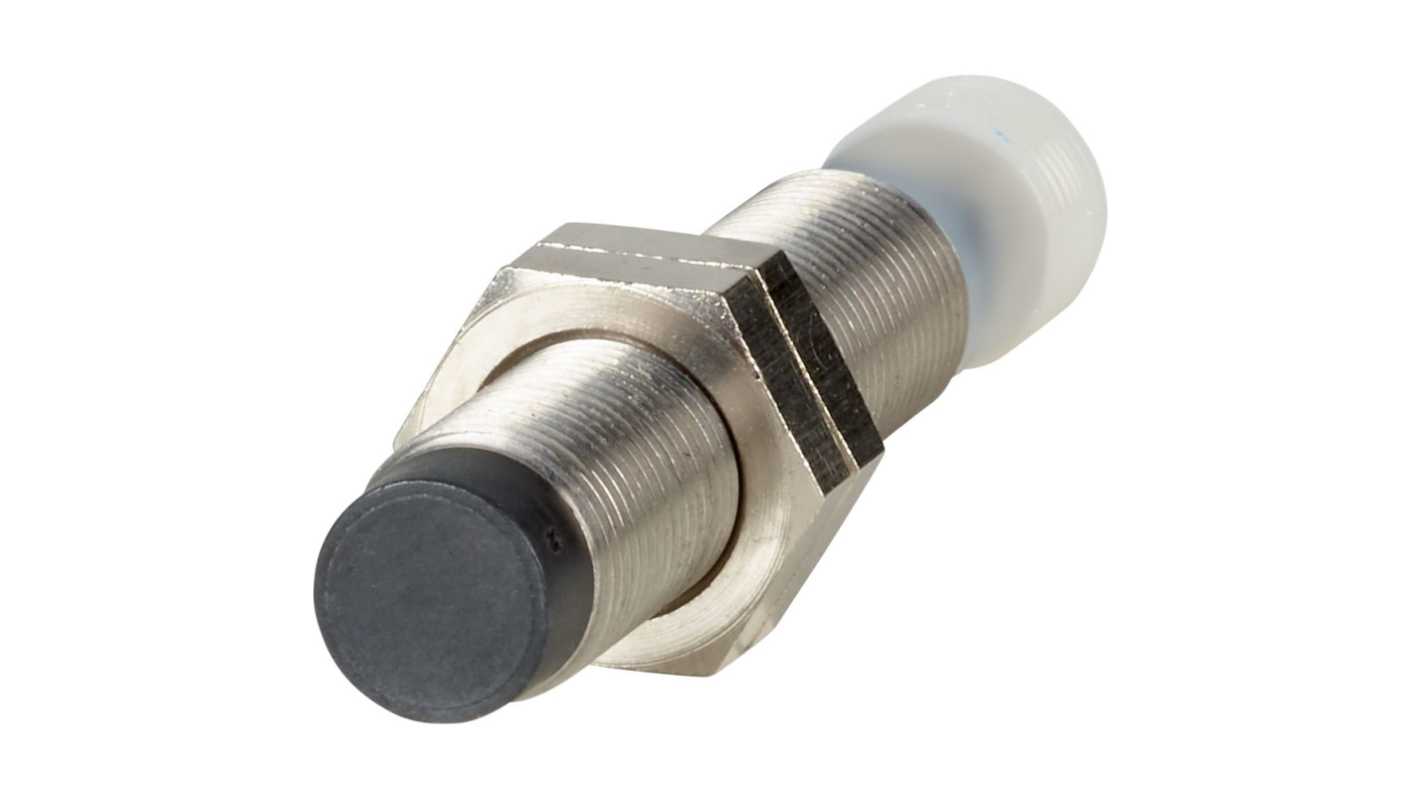 Inductive Threaded Barrel Proximity Sensor, M12, PNP NO, 48 V