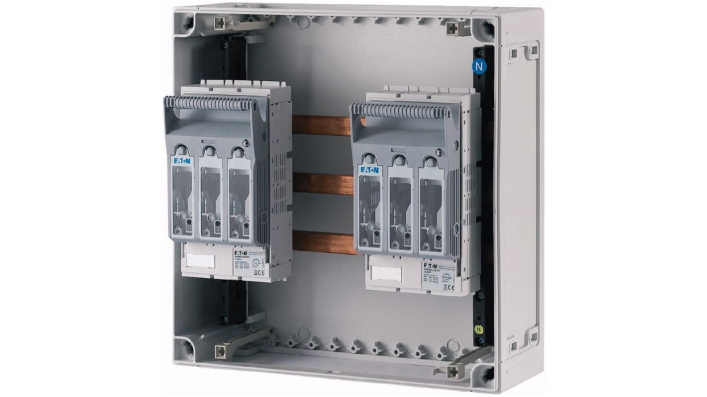 Caja de distribución Eaton 194572 CI44-S60-400/3-2XNH00, 2 vías, 400 A, xSeguridad Energética Ci