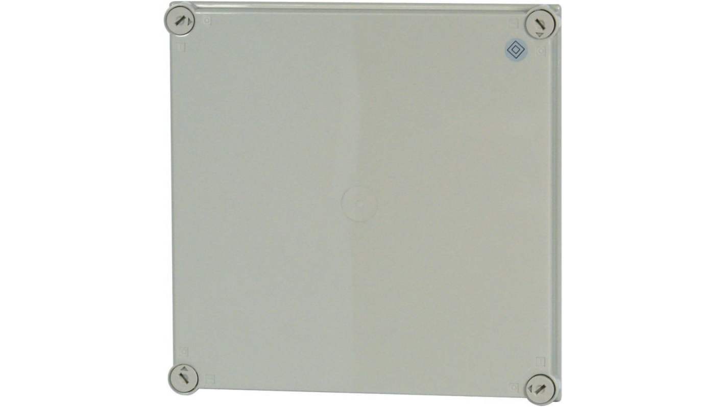 1946 Series RAL 7035 Plastic Cover, 375mm H, 375mm W, 30mm L for Use with Basic Enclosure